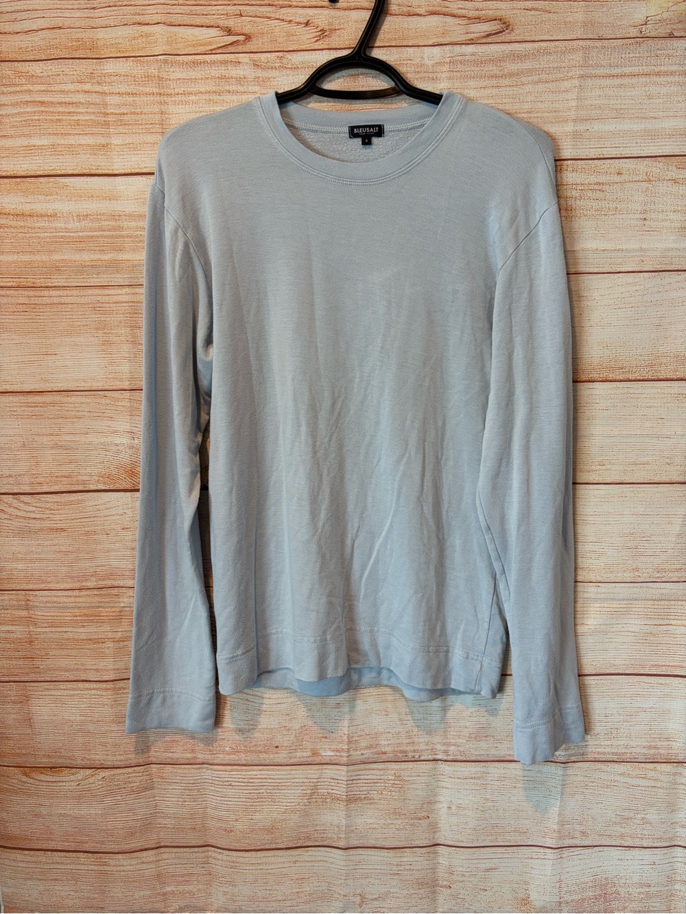 BLEUSALT Light Blue Crewneck Sweatshirt